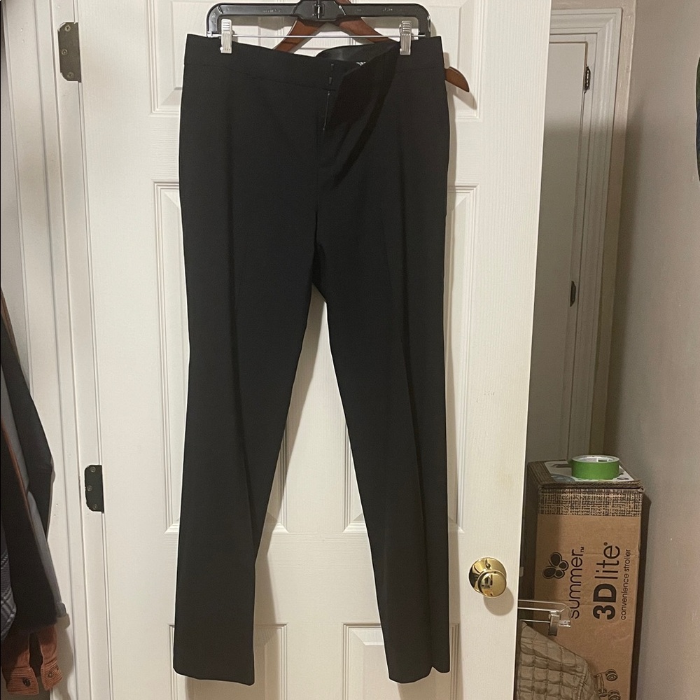 Banana Republic Martin Fit Charcoal Trousers